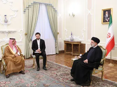  الرئیس الإیراني: نرحب باستئناف العلاقات مع السعودیة/ بن فرحان: نطمح للارتقاء بالعلاقات إلى مستوى استراتیجي