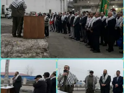 اعزام 84 نفر از کارکنان راه و شهرسازی گیلان به مناطق جنگی جنوب کشور