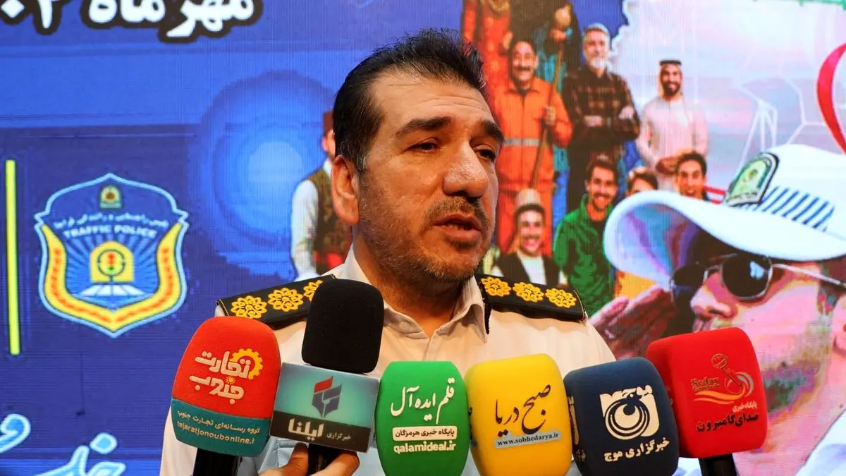 رئیس پلیسراه هرمزگان: آموزش، ریشه اصلی کاهش تصادفات است +فیلم