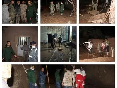 اعزام 100 نفر نیروی جهادی جهت کمک به سیل زدگان حسینان و معلمان