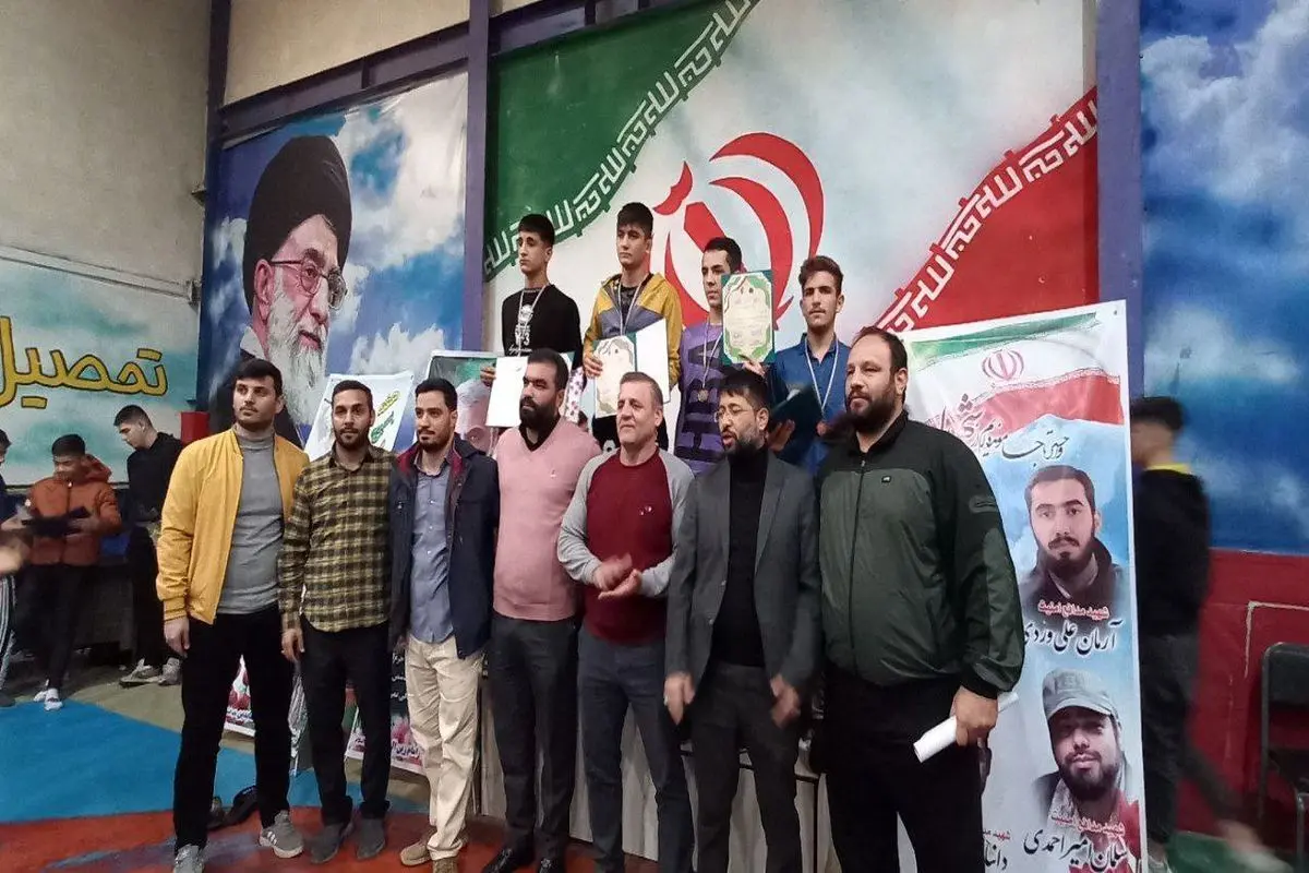 کشف استعدادهای کشتی جنوب غرب تهران با دوئل 160 کشتی‌گیر 