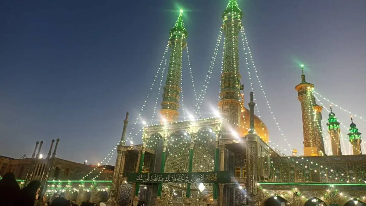نقاره‌زنی به مناسبت میلاد حضرت معصومه (س)+فیلم