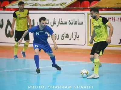 گزارش تصویری بازی کوثر اصفهان و حفاری اهواز در لیگ برتر فوتسال