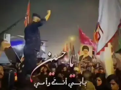 واکنش جالب افسر نظامی عراقی به عکس رهبر شهید + فیلم