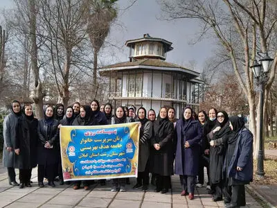 همایش پیاده روی کارکنان بهزیستی و زنان سرپرست خانوار در رشت