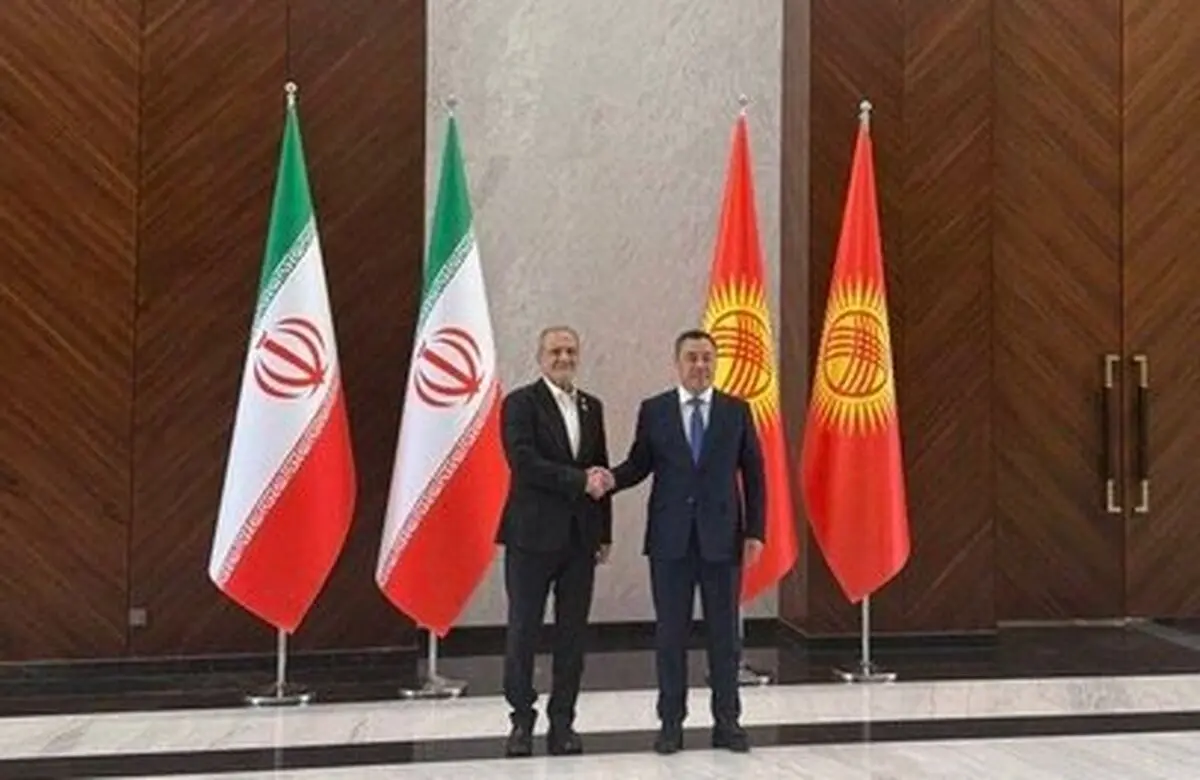 روسای جمهوری ایران و قرقیزستان دیدار کردند