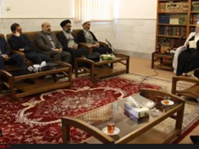 معاون فرهنگی قوه قضاییه با مراجع عظام تقلید دیدار کرد