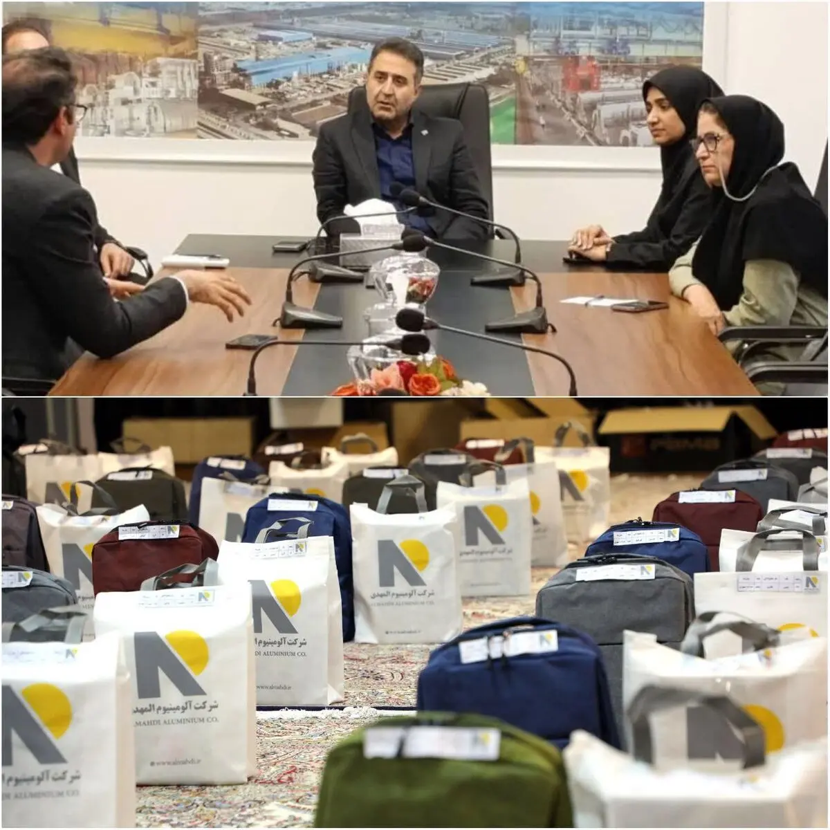 از لبخند مهر با هدیه آلومینیوم المهدی به بهزیستی هرمزگان تا حمایت مالی برای پیشگیری از بیماریهای ژنتیکی در بندرخمیر
