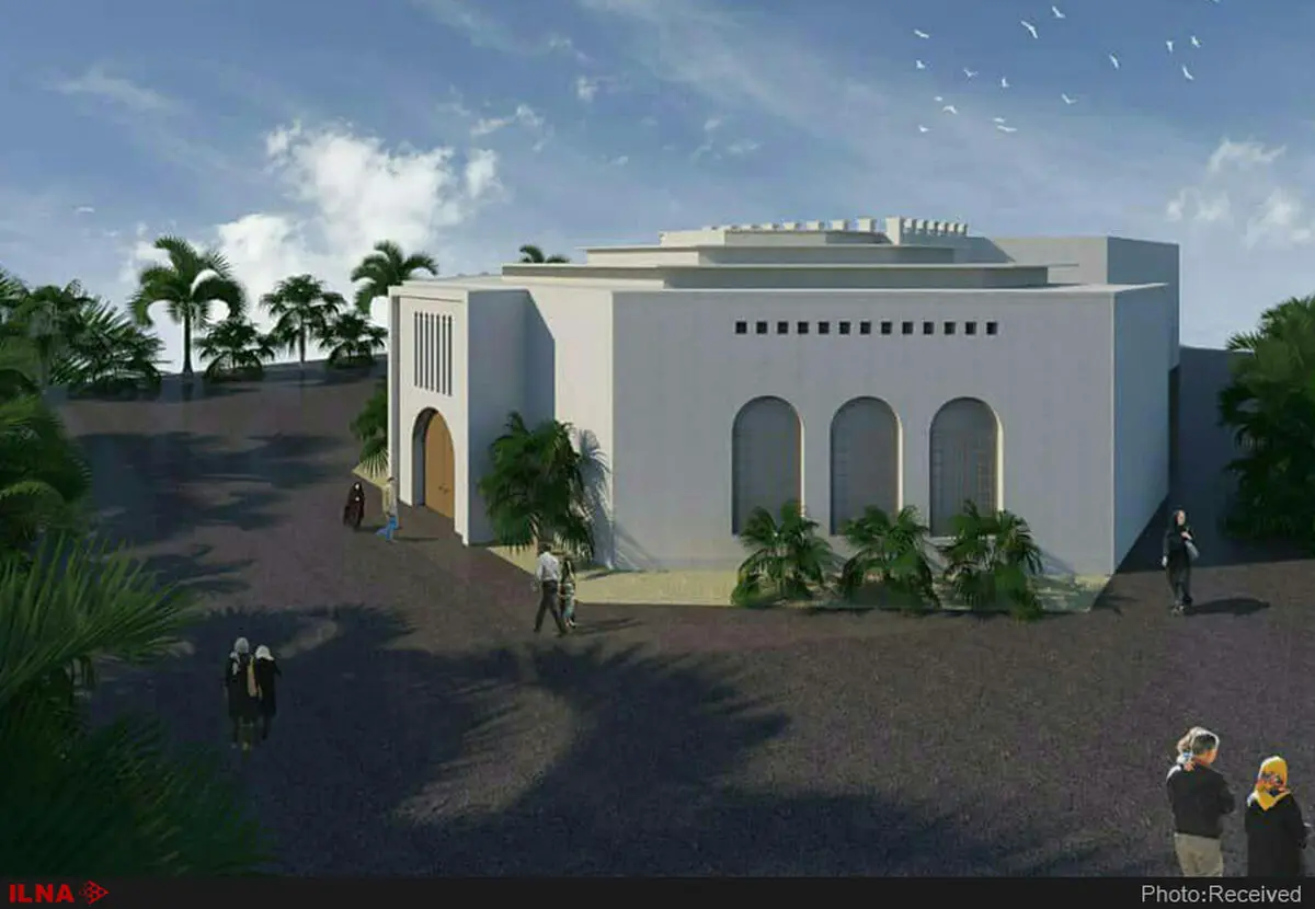 ساخت یک سالن در مجموعه تئاتر شهر بوشهر+تصاویر
