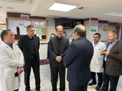 رئیس سازمان بازرسی از مجروحان جنگ تحمیلی عیادت کرد
