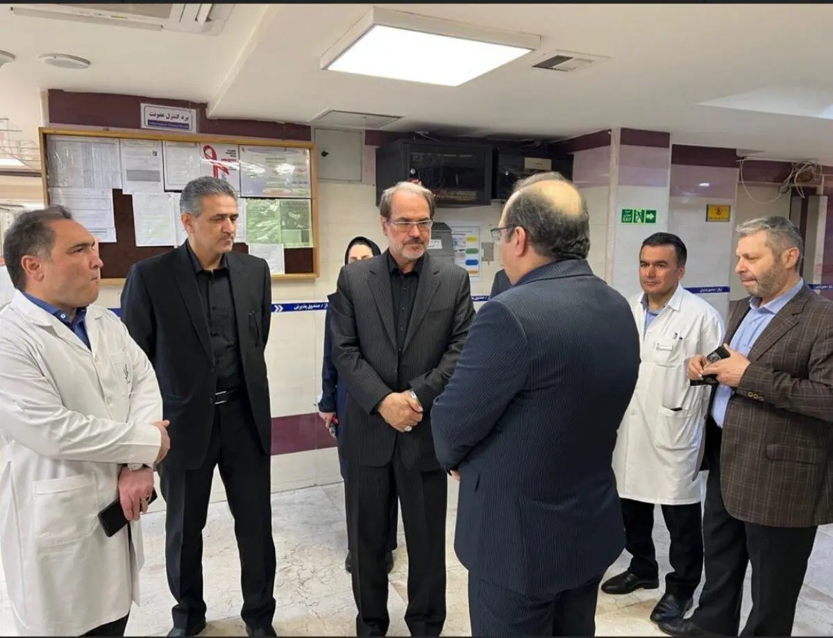 رئیس سازمان بازرسی از مجروحان جنگ تحمیلی عیادت کرد