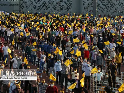 جشن عید بیعت ۱۴۰۰ در میدان امام حسین(ع)