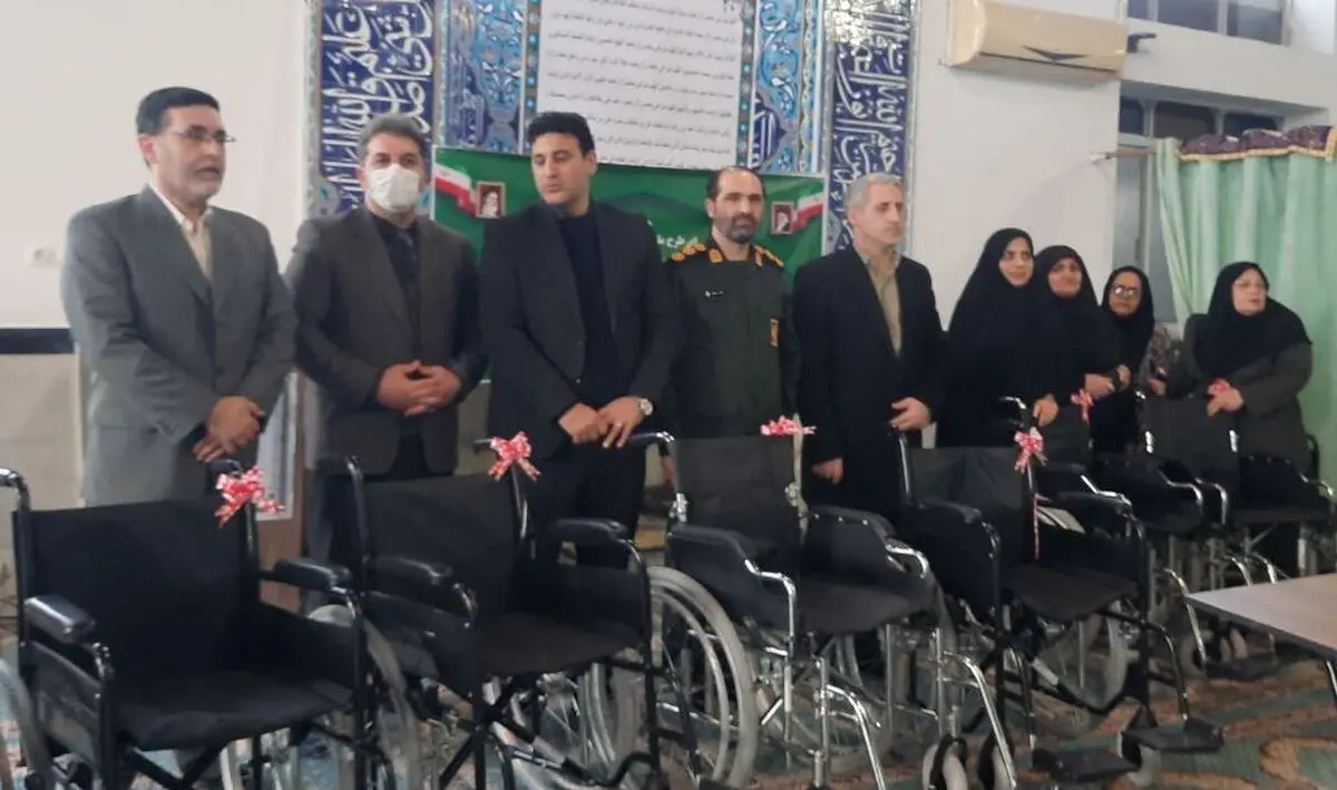 اهدای ۱۰ ویلچر به مددجویان شهرستان ماسال