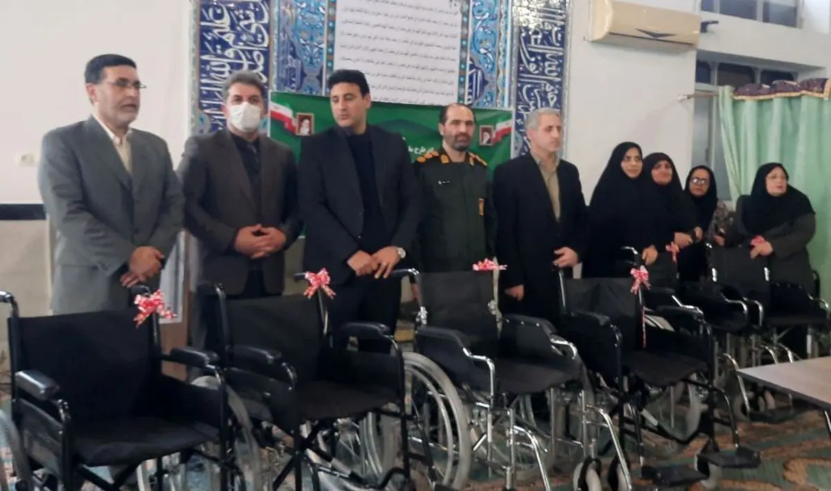 اهدای ۱۰ ویلچر به مددجویان شهرستان ماسال