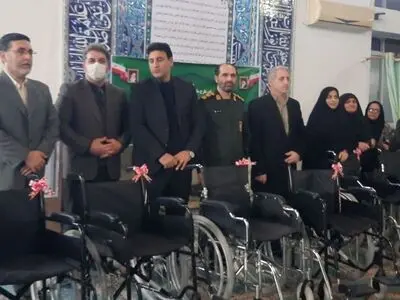 اهدای ۱۰ ویلچر به مددجویان شهرستان ماسال