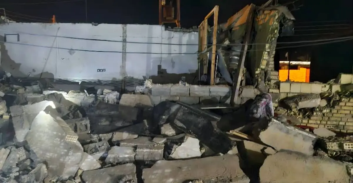 انفجار گاز در هندیجان چهار عضو یک خانواده را روانه بیمارستان کرد