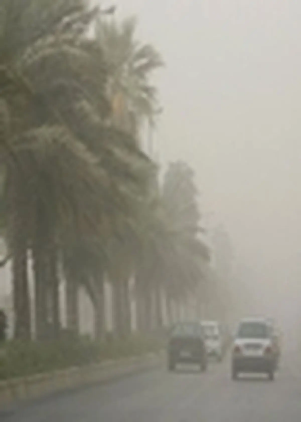 گرد و غبار خوزستان را فرا گرفت