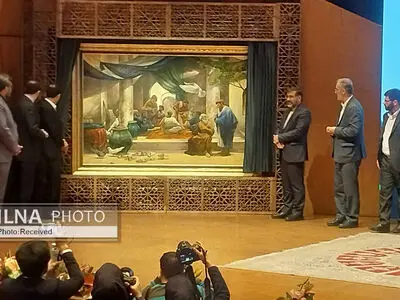 آخرین نقاشی حسن روح‌الامین رونمایی شد
