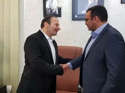 دیدار رئیس هیات هاکی تهران با رئیس فدراسیون
