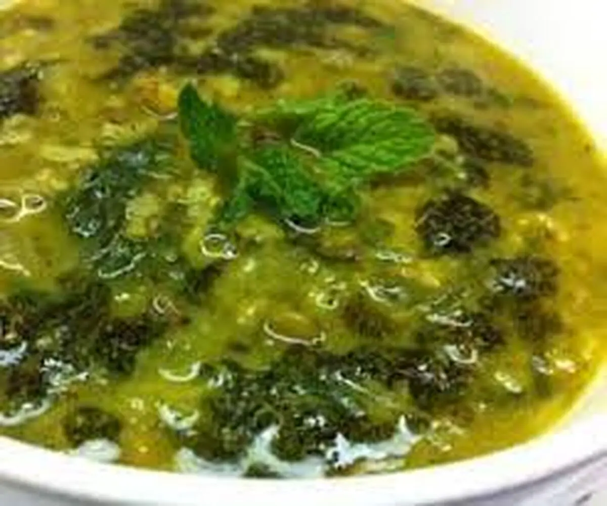 طرزتهیه آش گزنه به روش محلی مازندران 
