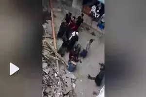بیش از ۱۰۰ کشته و زخمی درپی فرو ریختن مدرسه‌ای در اندونزی + فیلم