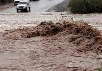 هشدار آبگرفتگی معابر و طغیان رودخانه‌ها در کرمان