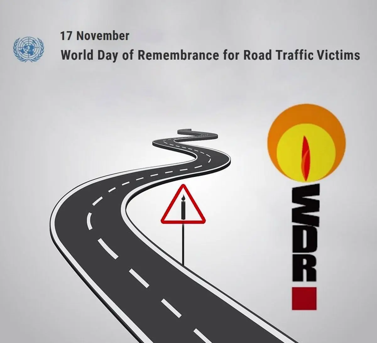 ۱۷ نوامبر روز جهانی یاد بود قربانیان تصادفات جاده‌ای است