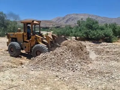 ۶ هزار مترمربع از اراضی حریم رودخانه فهلیان آزادسازی شد