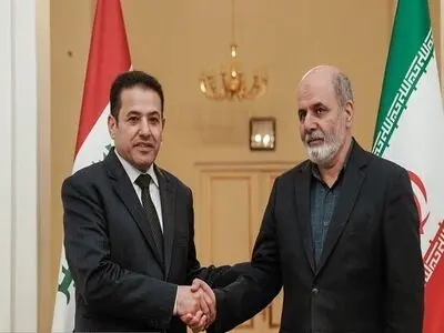 مشاور امنیت ملی عراق با دبیر شورای عالی امنیت ملی دیدار کرد