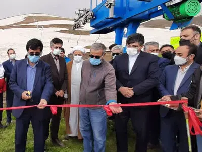 بهره‌برداری از فاز اول پیست اسکی اوجور / گردشگری زمستانی در اردبیل احیا شود