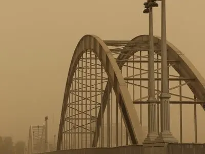 گزارش تصویری ایلنا از گرد وخاک در اهواز