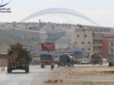 ورود کاروان‌های نظامی ترکیه به خاک سوریه

