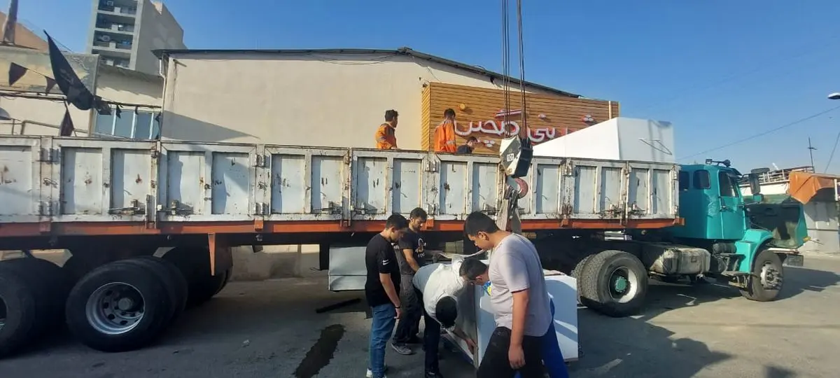 کاروان نمایشگاه تجسمی عاشورا و مهدویت ایران عازم کربلا شد