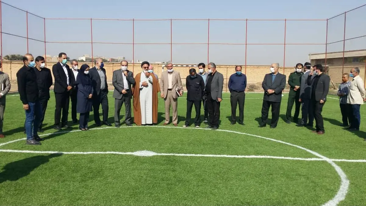 افتتاح یک طرح ورزشی ویژه کارگران استان قزوین در شهر الوند 