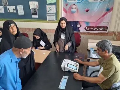  ۲۵ هزار نفر فرایند اخذ رأی در شهرهای این استان را انجام می‌دهند