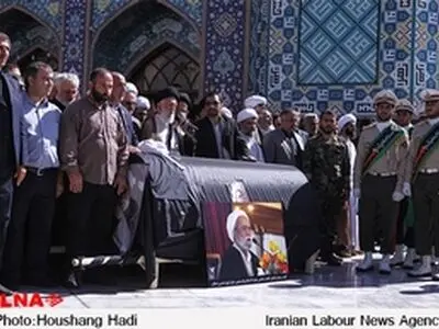 مراسم تشییع پیکر حجت‌الاسلام دعاگو