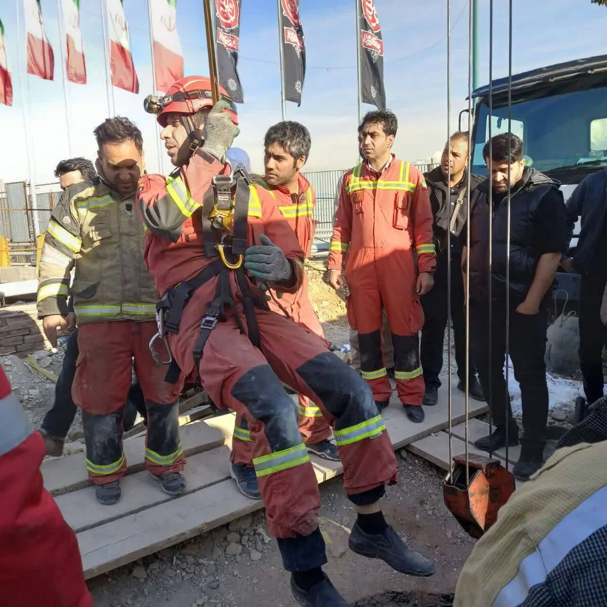فوت یک کارگر جوان به دلیل ریزش چاه در میدان سبلان