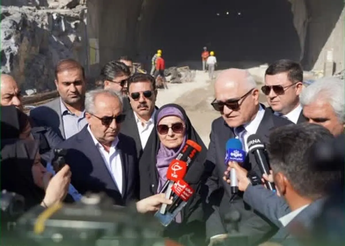 بازدید وزیر راه و شهرسازی و معاون نخست وزیر جمهوری آذربایجان از کریدور ارس