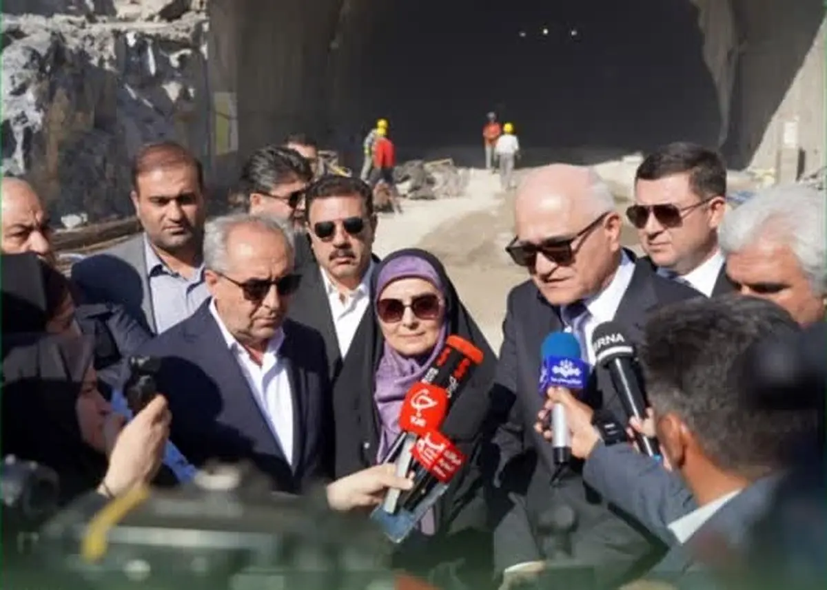 بازدید وزیر راه و شهرسازی و معاون نخست وزیر جمهوری آذربایجان از کریدور ارس