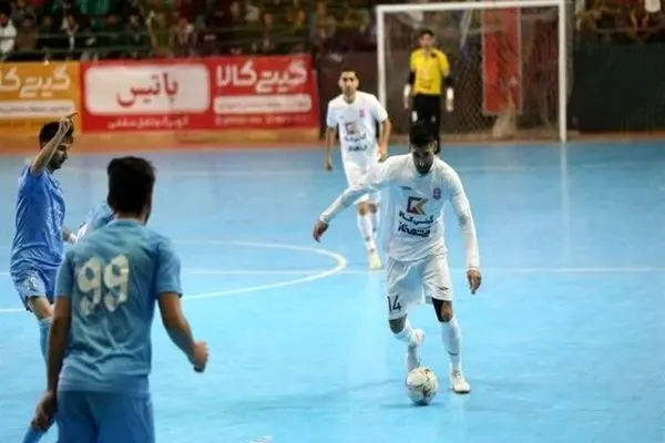 لیگ برتر فوتسال| پیروزی گیتی پسند مقابل شهرداری ساوه