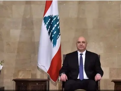 الرئيس اللبناني يصر على انسحاب إسرائيل الكامل من لبنان