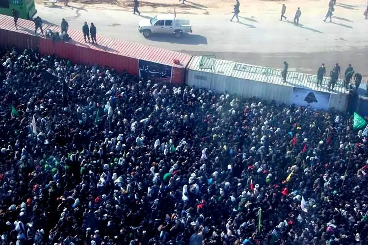 تردد 800 هزار زائر از مرز مهران به سمت عتبات عالیات/ تکمیل ظرفیت پارکینگ‌ها