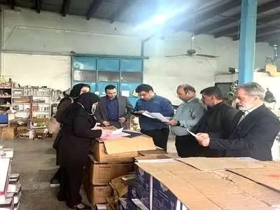 توقیف بیش از ۷ تن اقلام خوراکی غیرمجاز در شهر رشت