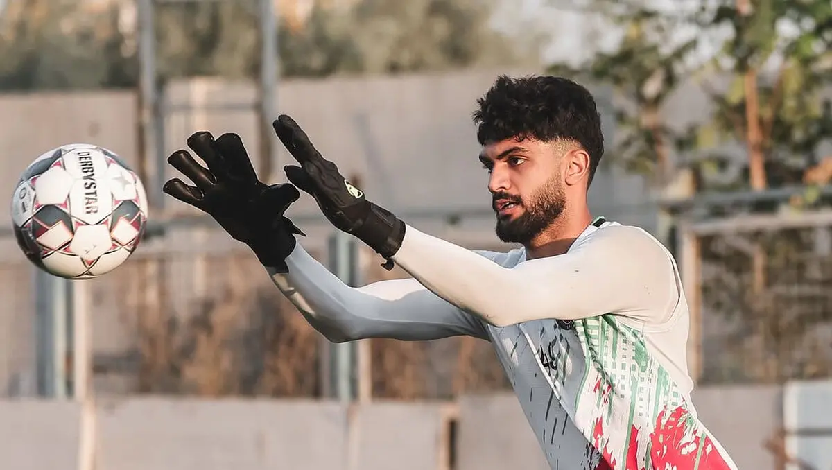 ادامه حضور گلر جوان درون دروازه تراکتور 