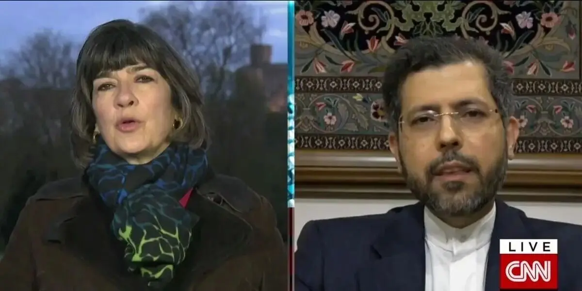 فی مقابلة مع شبکة CNN
خطیب زاده: لا داعی لمفاوضات مباشرة أو غیر مباشرة مع واشنطن قبل رفع جمیع الحظر 
