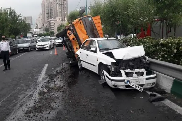 استان تهران در جایگاه دوم فوت شدگان ناشی از تصادفات در کشور قرار دارد