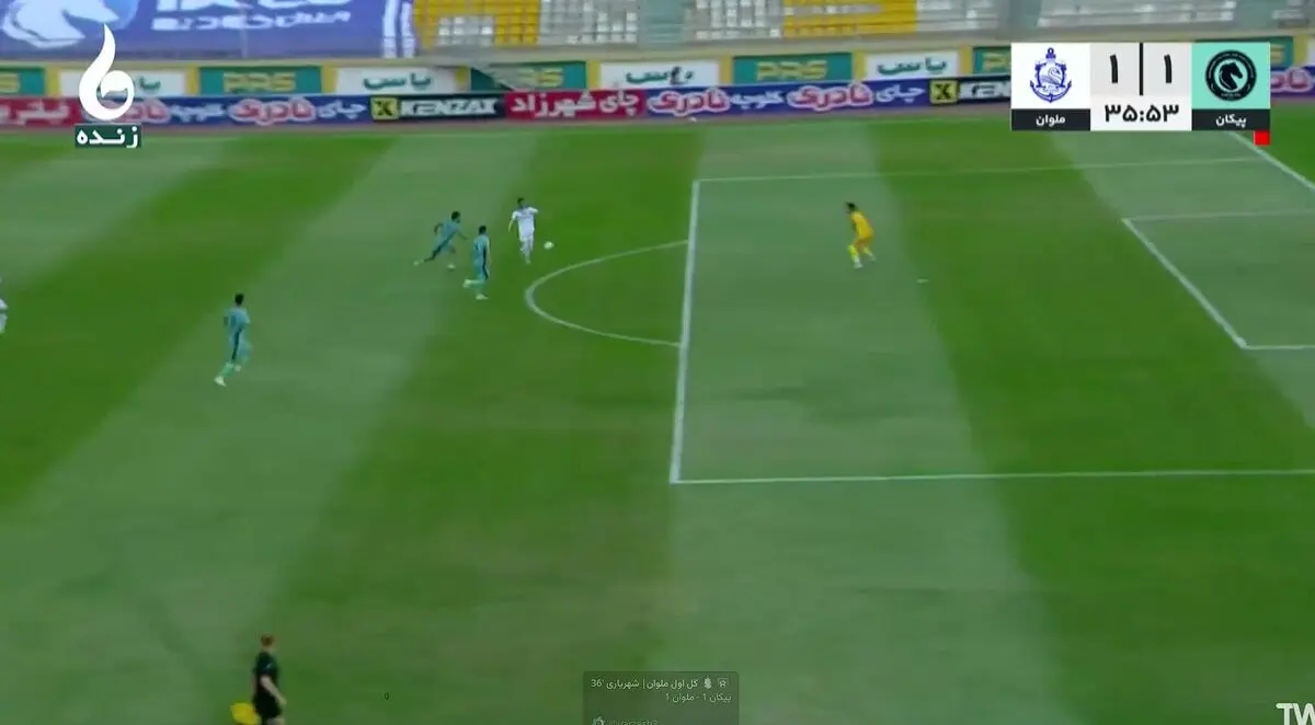 ویدئو: گل اول ملوان به پیکان توسط شهریاری