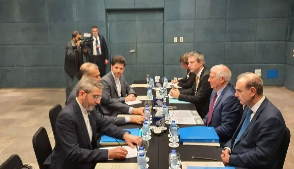 Iran FM meets EU foreign policy chief in Jordan