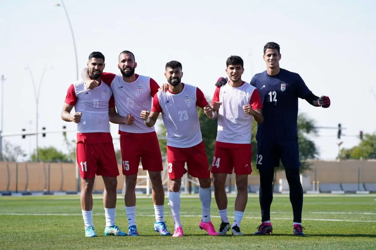اعلام زمان تمرین فردای تیم ملی فوتبال