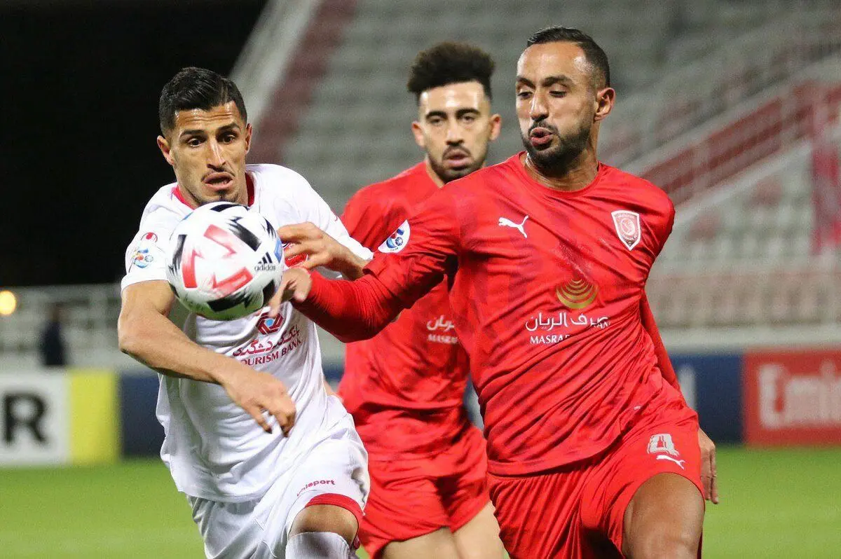 الدحیل 2 - پرسپولیس صفر/ استارات ضعیف سرخپوشان در آسیا